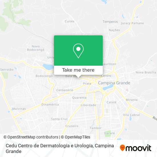 Cedu Centro de Dermatología e Urología map