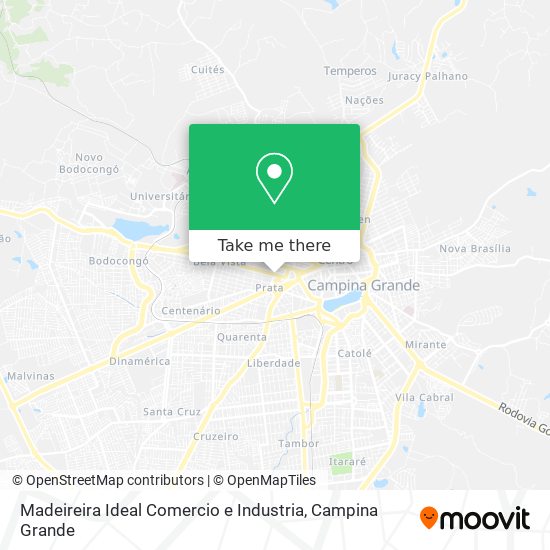 Madeireira Ideal Comercio e Industria map