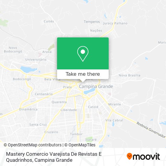 Mastery Comercio Varejista De Revistas E Quadrinhos map