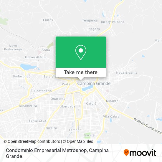 Condomínio Empresarial Metroshop map