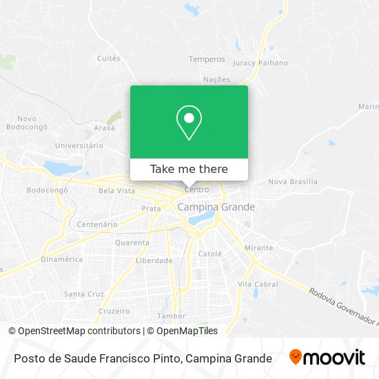 Posto de Saude Francisco Pinto map