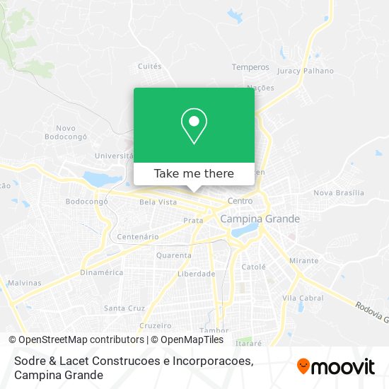 Sodre & Lacet Construcoes e Incorporacoes map