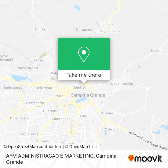 AFM ADMINISTRACAO E MARKETING map