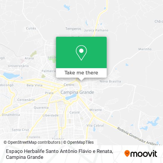 Espaço Herbalife Santo Antônio Flávio e Renata map