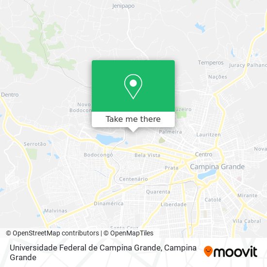 Universidade Federal de Campina Grande map