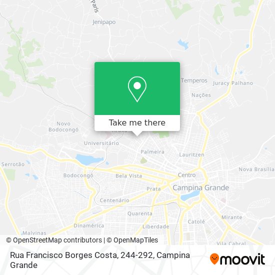 Rua Francisco Borges Costa, 244-292 map