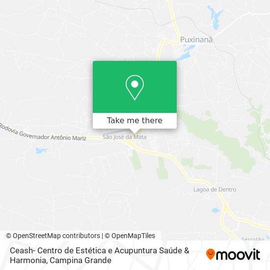 Ceash- Centro de Estética e Acupuntura Saúde & Harmonia map