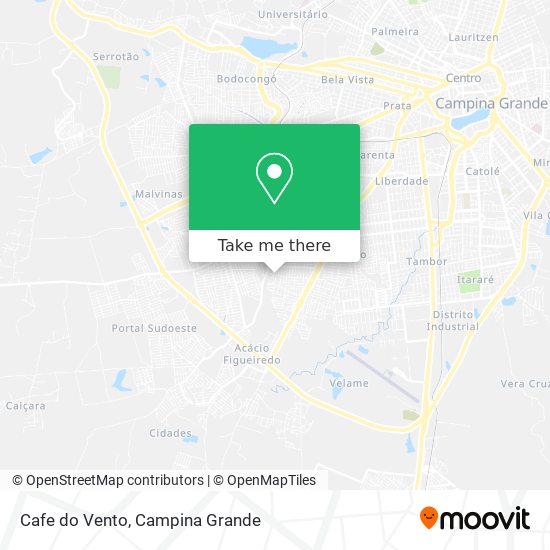 Cafe do Vento map