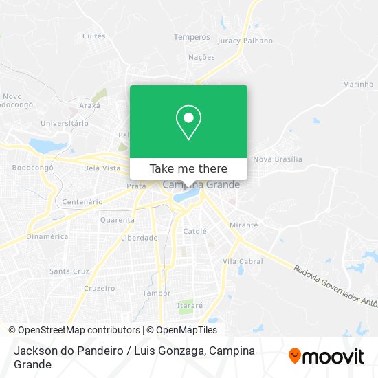 Jackson do Pandeiro / Luis Gonzaga map