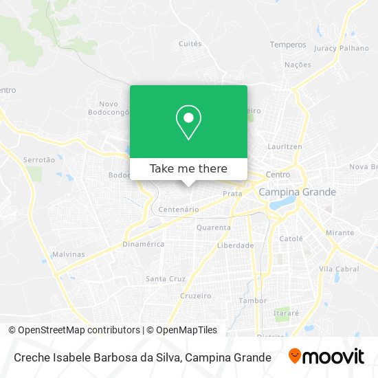 Creche Isabele Barbosa da Silva map