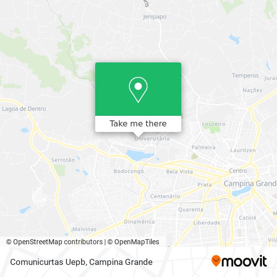 Comunicurtas Uepb map