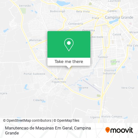 Mapa Manutencao de Maquinas Em Geral