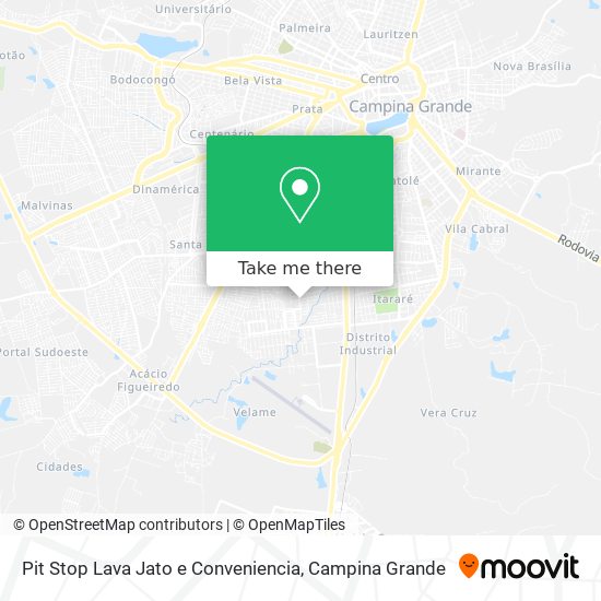 Pit Stop Lava Jato e Conveniencia map