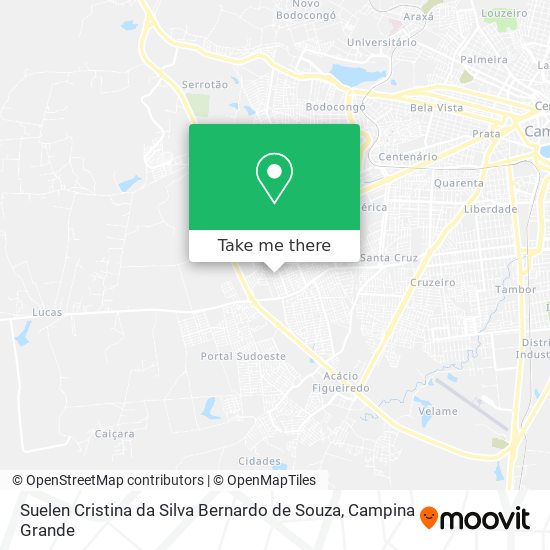 Suelen Cristina da Silva Bernardo de Souza map