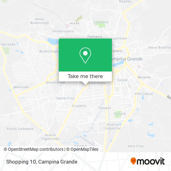 Shopping 10 map