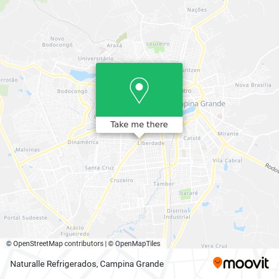 Naturalle Refrigerados map