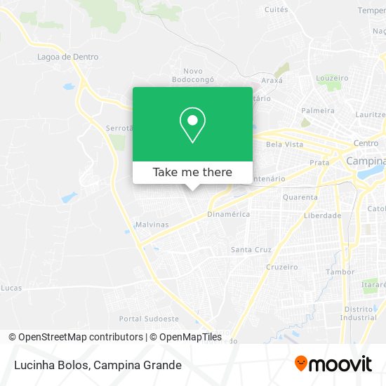 Lucinha Bolos map