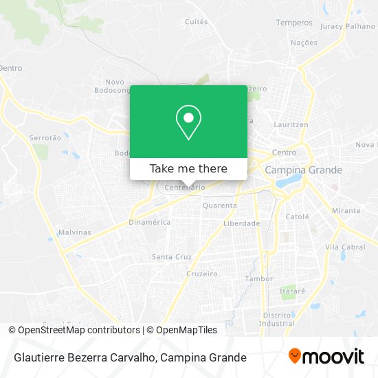 Glautierre Bezerra Carvalho map