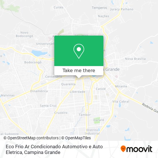 Eco Frio Ar Condicionado Automotivo e Auto Eletrica map