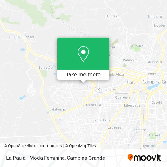 La Paula - Moda Feminina map