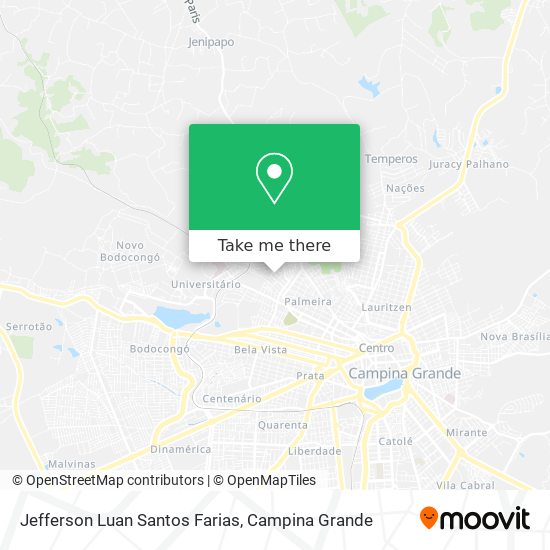 Jefferson Luan Santos Farias map