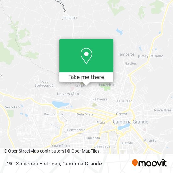 MG Solucoes Eletricas map