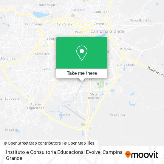 Mapa Instituto e Consultoria Educacional Evolve