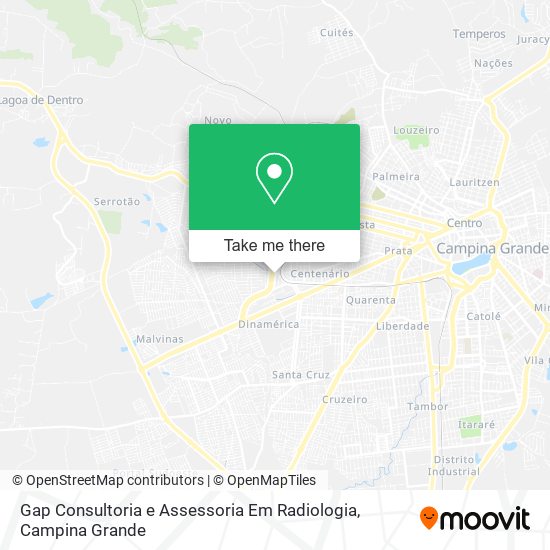 Gap Consultoria e Assessoria Em Radiologia map