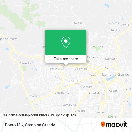 Ponto Mix map