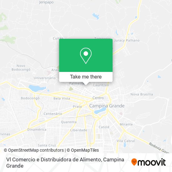 Vl Comercio e Distribuidora de Alimento map