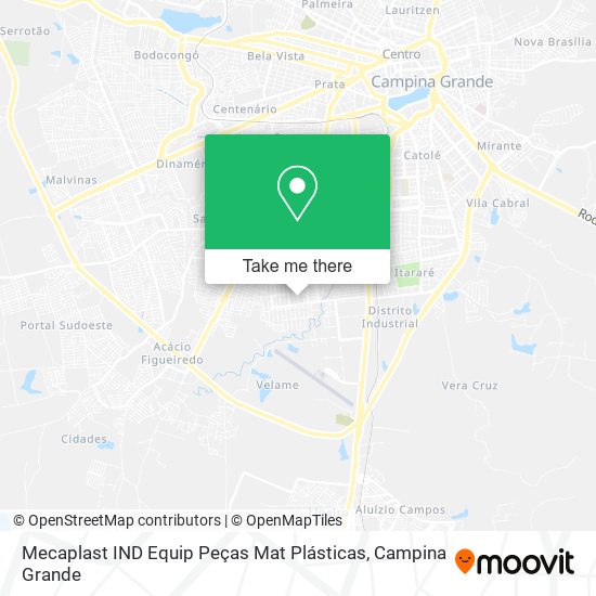 Mecaplast IND Equip Peças Mat Plásticas map