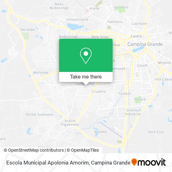 Escola Municipal Apolonia Amorim map