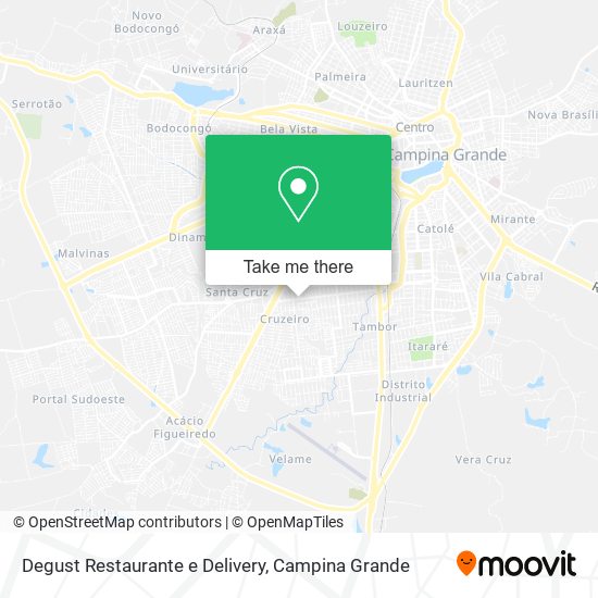 Degust Restaurante e Delivery map