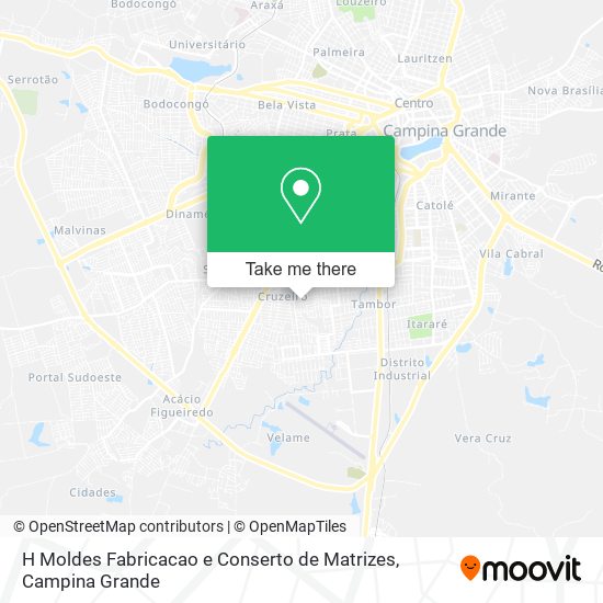 H Moldes Fabricacao e Conserto de Matrizes map