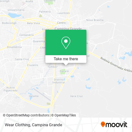 Wear Clothing map