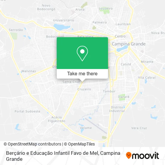 Berçário e Educação Infantil Favo de Mel map