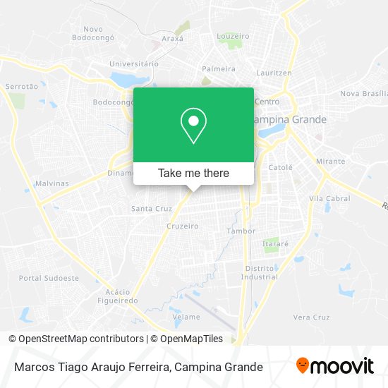 Marcos Tiago Araujo Ferreira map