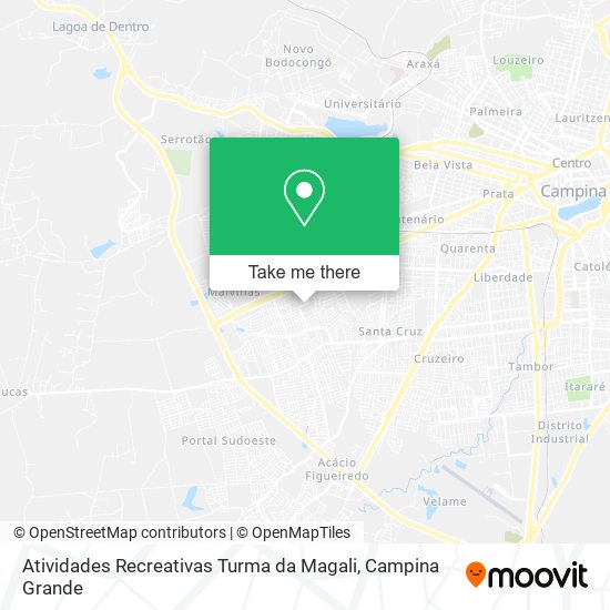 Atividades Recreativas Turma da Magali map