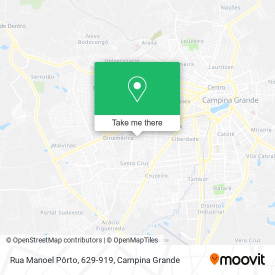 Rua Manoel Pôrto, 629-919 map