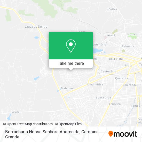 Borracharia Nossa Senhora Aparecida map