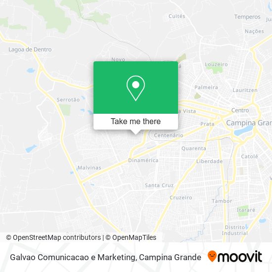 Galvao Comunicacao e Marketing map