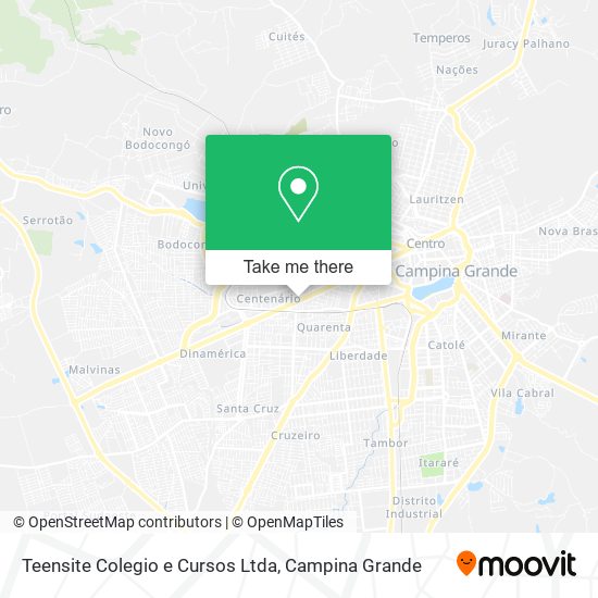 Teensite Colegio e Cursos Ltda map