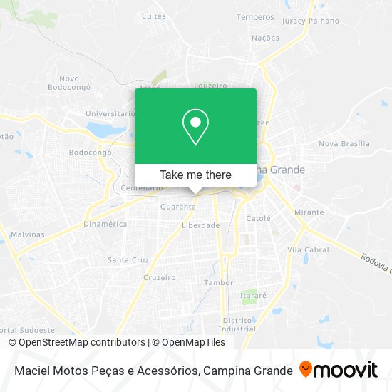 Maciel Motos Peças e Acessórios map