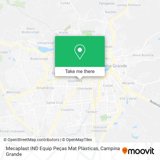 Mecaplast IND Equip Peças Mat Plásticas map