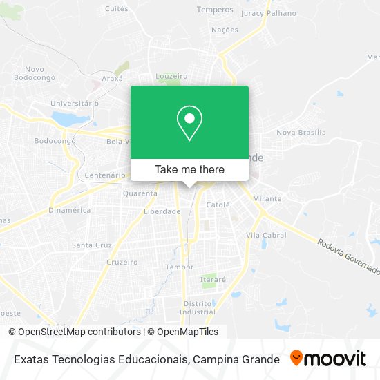 Mapa Exatas Tecnologias Educacionais