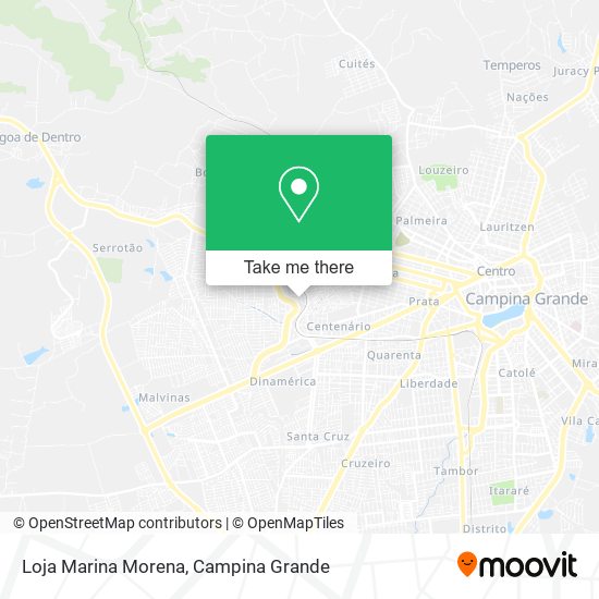 Mapa Loja Marina Morena