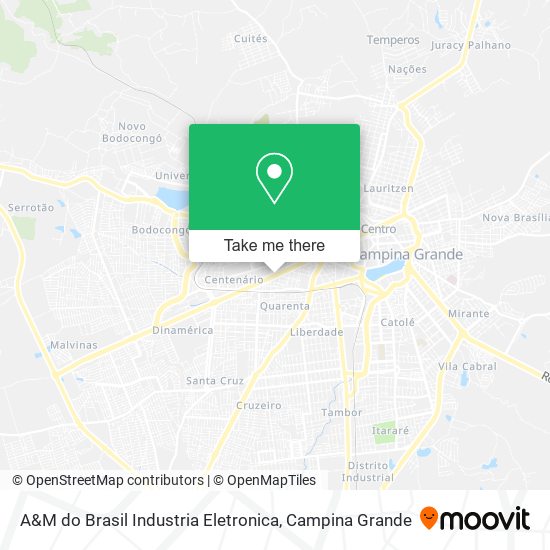 Mapa A&M do Brasil Industria Eletronica