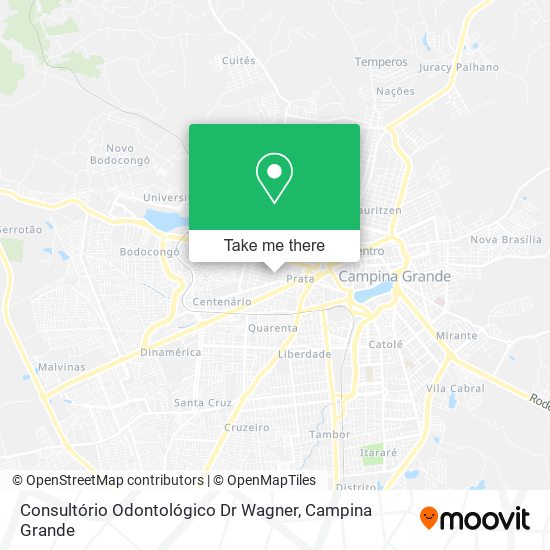 Consultório Odontológico Dr Wagner map