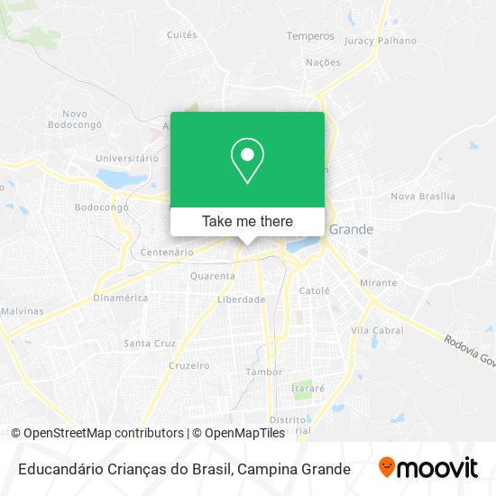 Educandário Crianças do Brasil map
