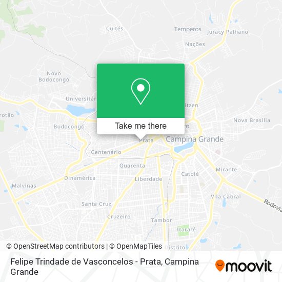 Felipe Trindade de Vasconcelos - Prata map